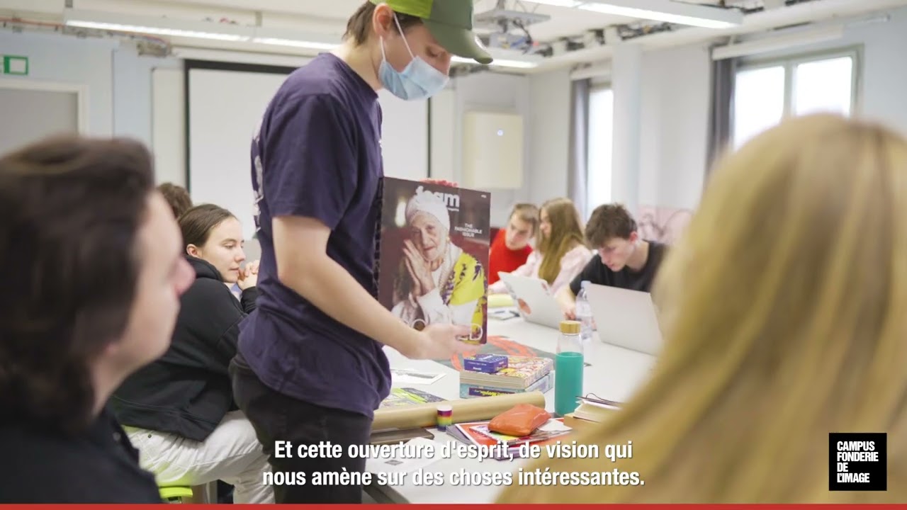 Le Design Graphique au Campus Fonderie de l'Image