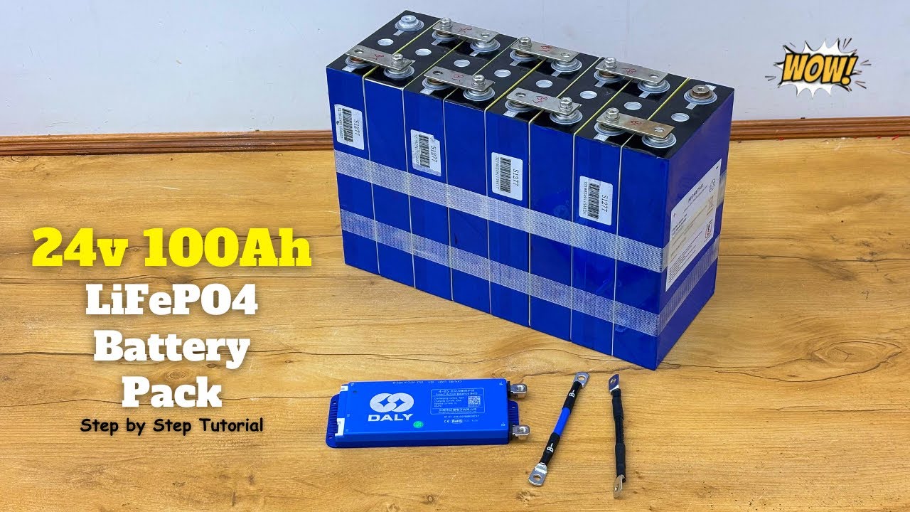 Безопасная сборка аккумуляторной батареи 24 В 100 А&middot;ч &mdash; шаг за шагом!