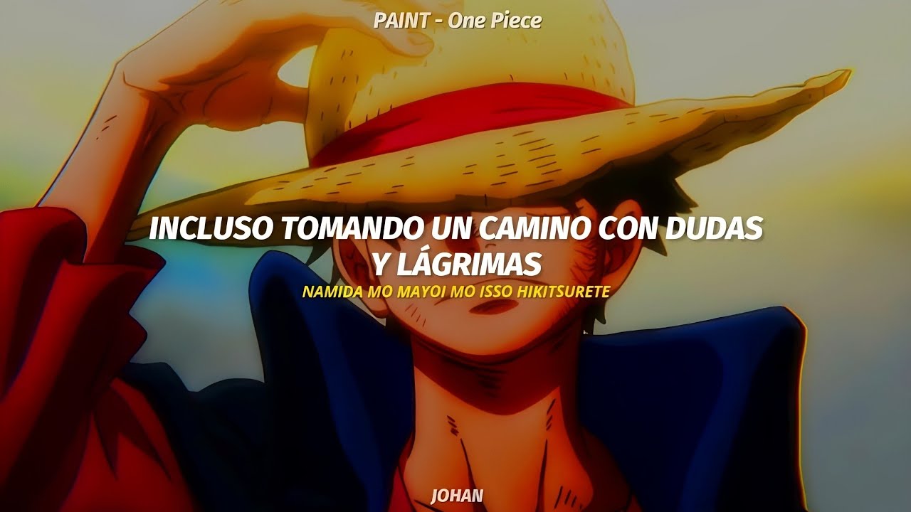 One Piece Opening 24 Full || PAINT - I Don't Like Mondays || AMV sub español