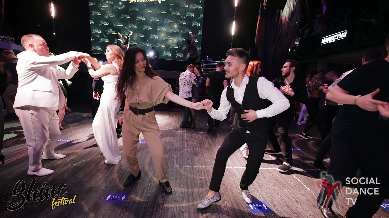 Dima & Dilara - Bachata social dancing | Shine Bachata Festival (Moscow, Russia)