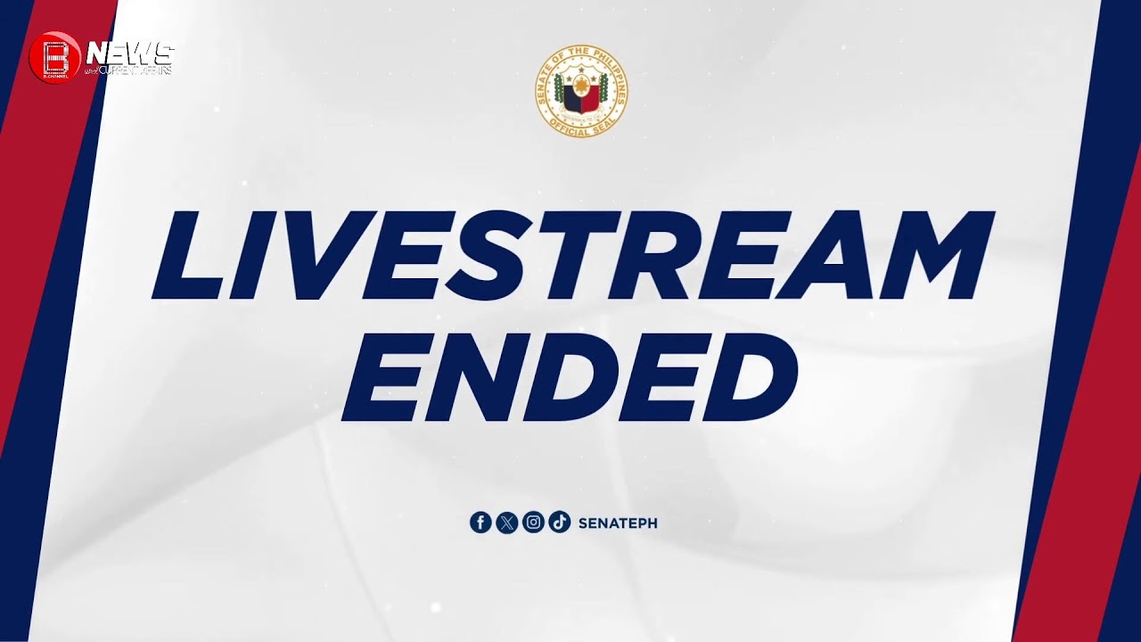 LIVE | Senate hearing on Implementation of HFEP and Status of Health Infrastructure Projects
