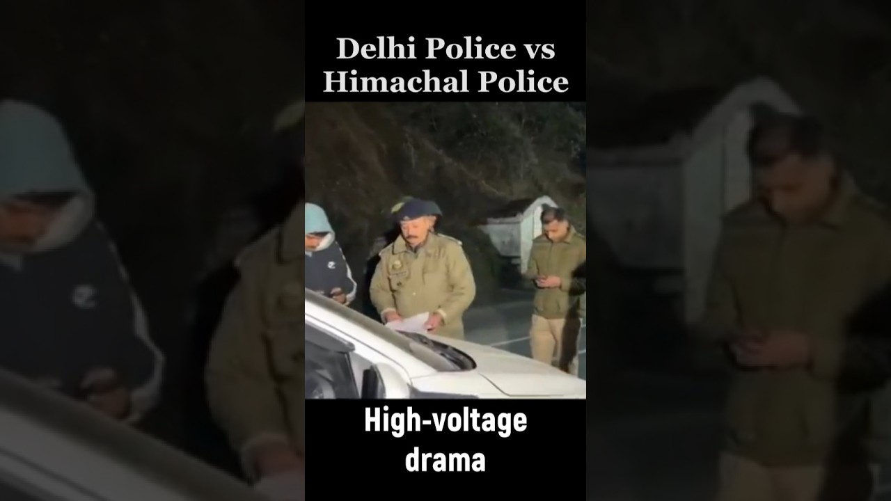 Delhi Police vs Himachal Police &ndash; 3 Congress Workers Arrested