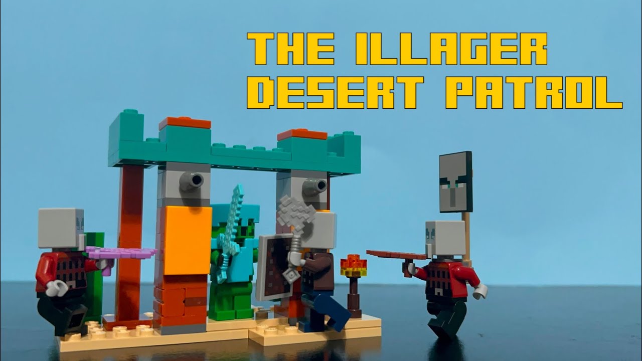 LEGO Minecraft 21267 The Illager Desert Patrol | Unboxing/Review