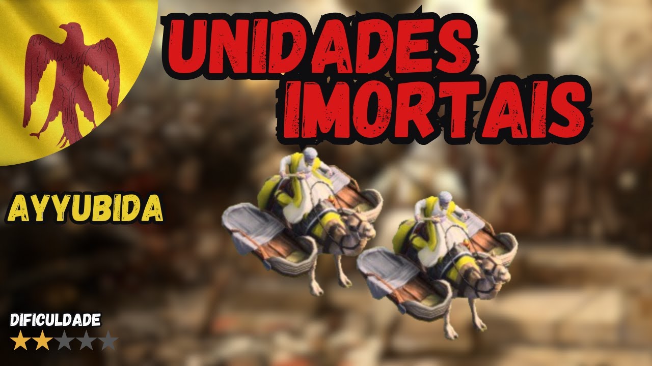 Não perca unidades com esses padres - Build de Ayyubidas