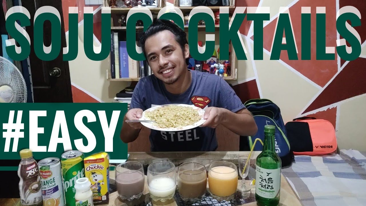 SOJU COCKTAILS DIY - None Alcoholic Person Trials