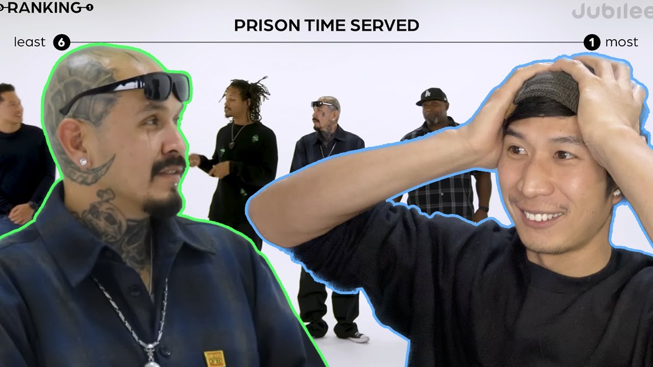 Who Served The Most Time? Ex-Convict Ranks Ex-Convicts - Jubilee React