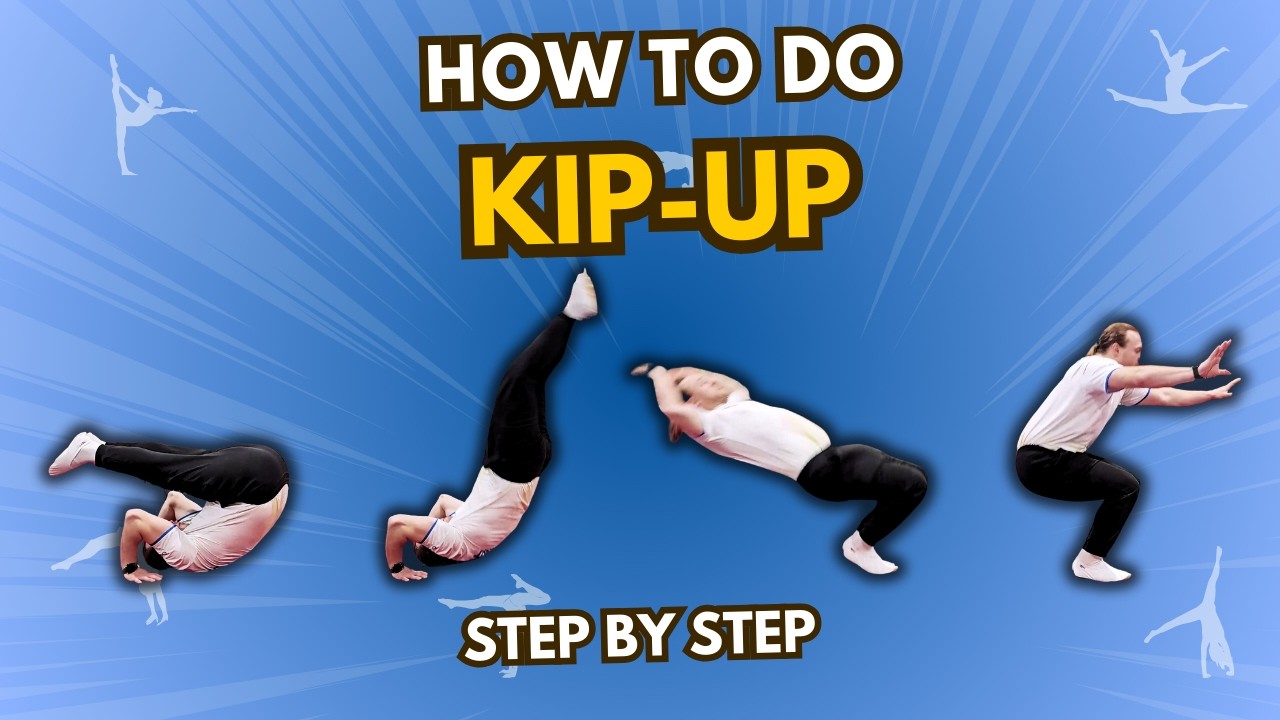 How to Do Kip-up | Step by Step Beginner Gymnastics Tutorial