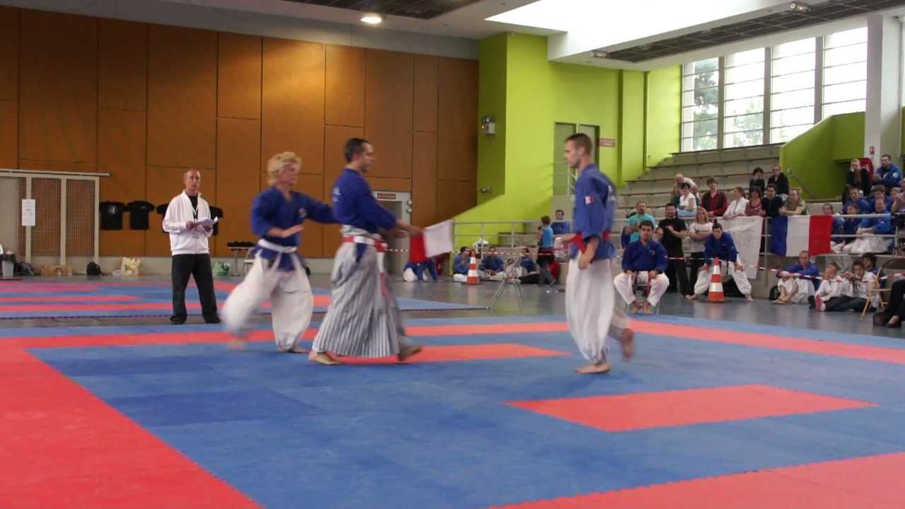 Nanbudo Championnat d'Europe Paris juin 2011 Finale jurandori