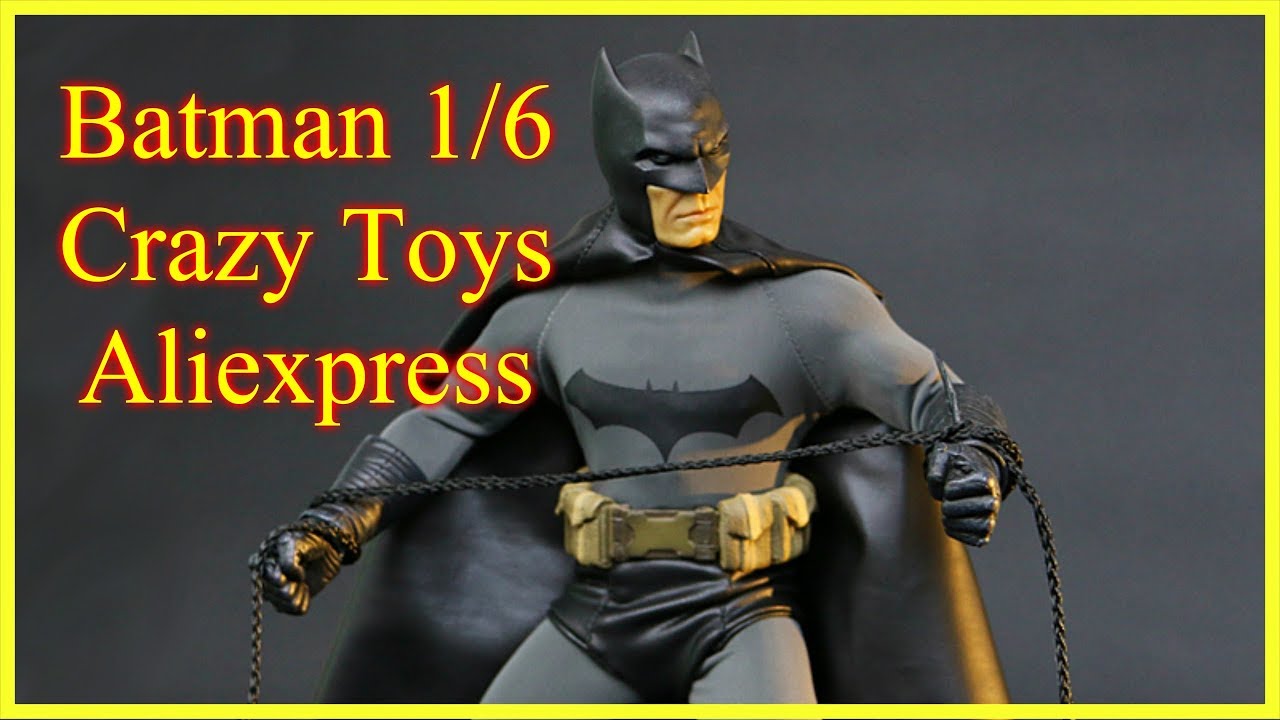 Batman 1/6 - Crazy Toys - Comprei no Aliexpress!