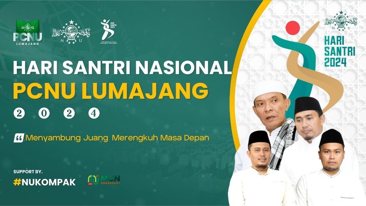 🔴 (LIVE) APEL HARI SANTRI NASIONAL 2024 - PCNU LUMAJANG - STADION SEMERU LUMAJANG