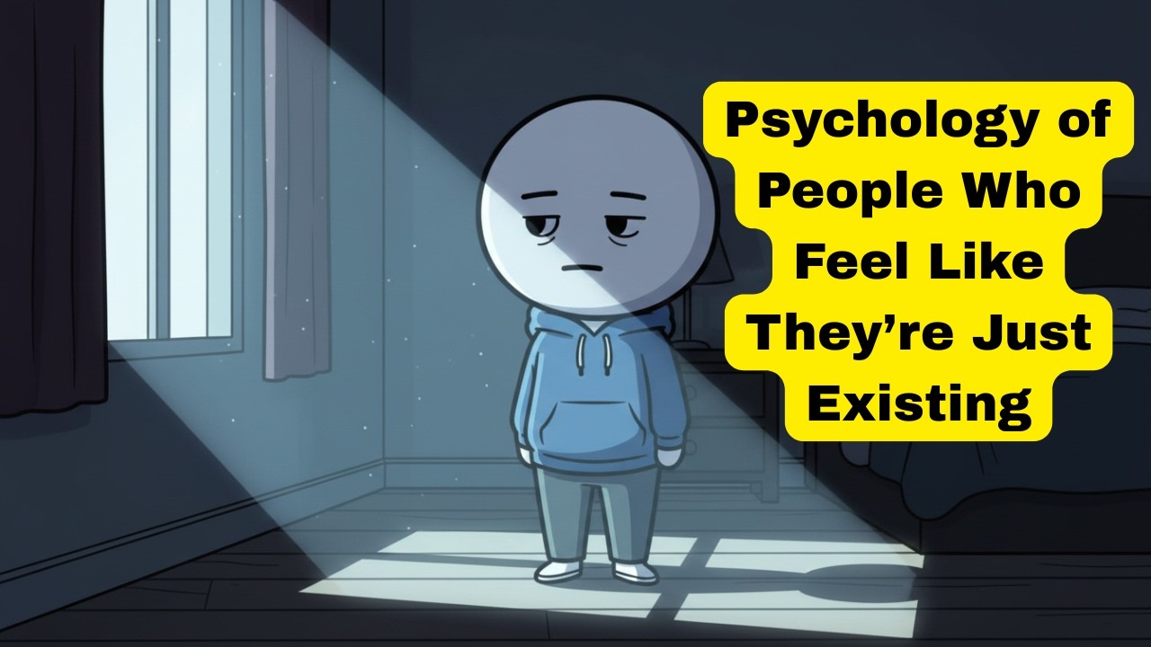The Psychology of People Who Feel Like They’re Just Existing #feellikeyouarejustexisting #psychology