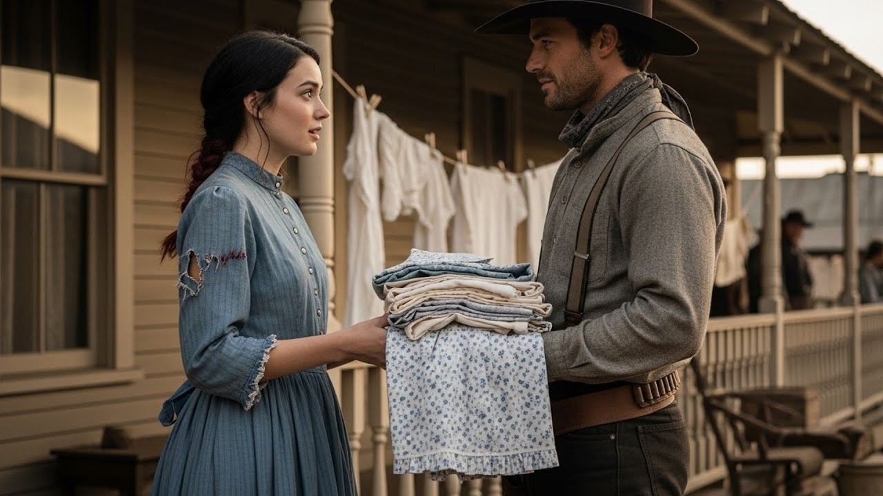 Elle Portait Toujours La Même Robe, Le Cowboy Lui En Offrit D'Autres.