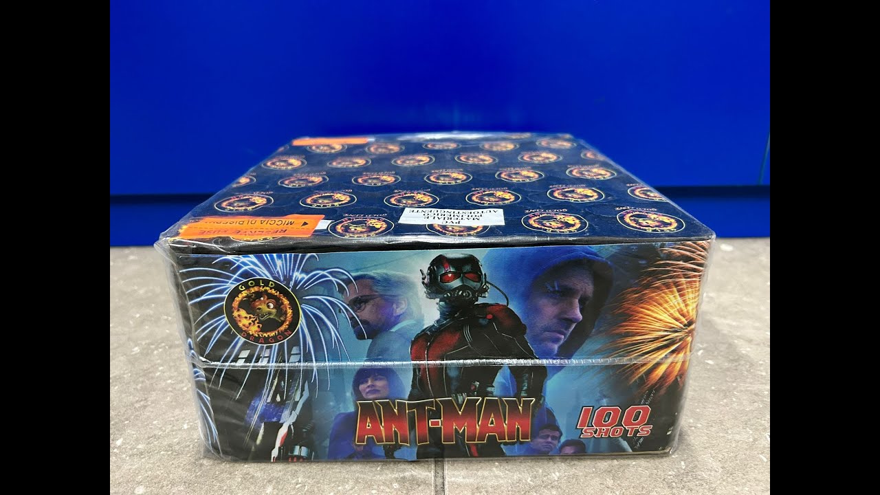 ANT-MAN 100 colpi - Pirotecnica PIROLANDIA