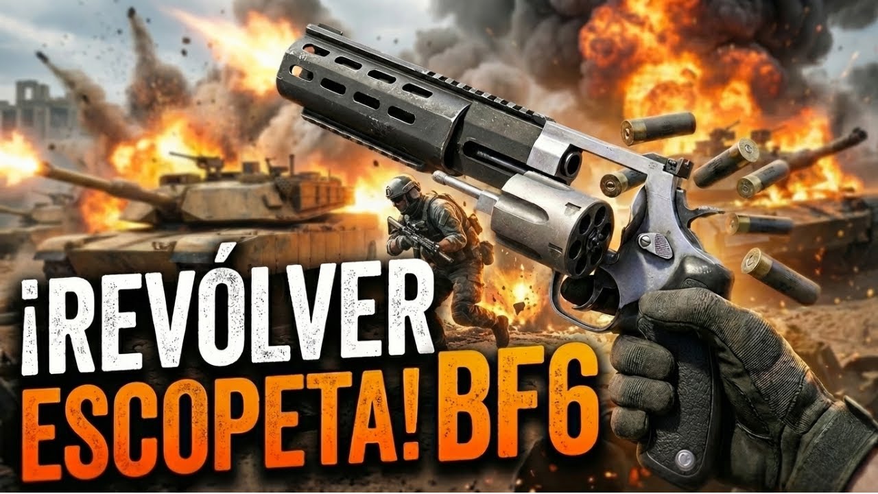 Jugamos a Battlefield 6 | Escopeta? Nah, mejor un revolver