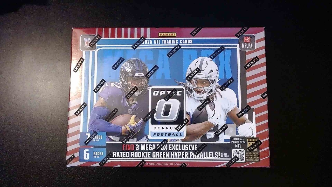 2025 DONRUSS OPTIC MEGA BOX REVIEW (TARGET EDITION)!!!