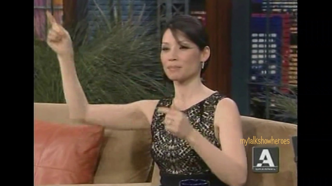 LUCY LIU has FUN with LENO