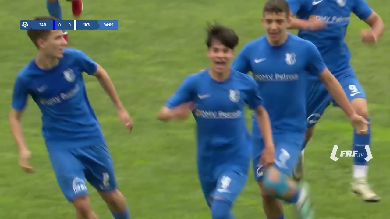 Liga Elitelor U15, finala mică: Farul Constanța - Universitatea Craiova 3-1 (Rezumat)