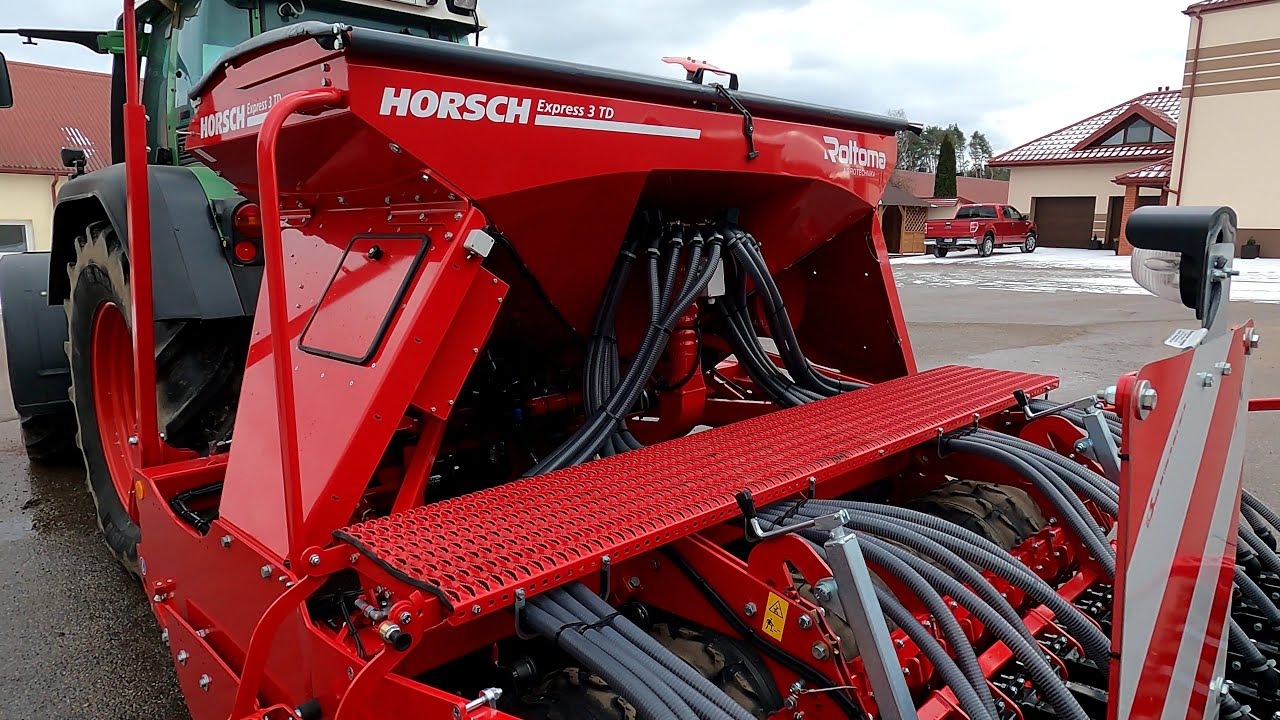 Horsch Express 3TD | Nowa maszyna na gospodarstwie!