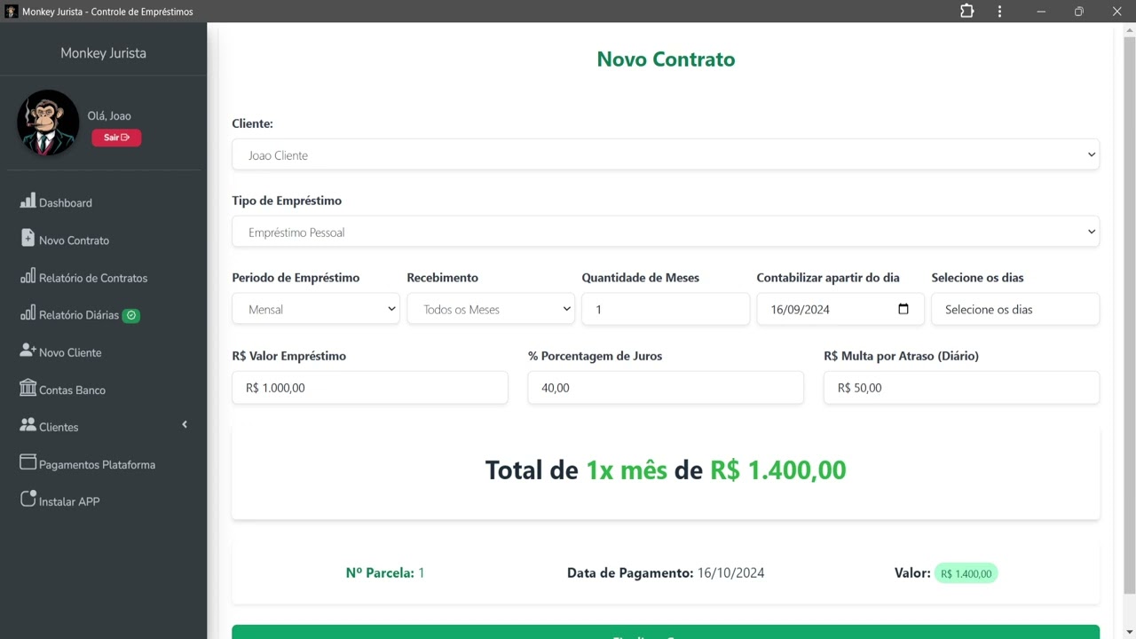 COMO CRIAR UM CONTRATO - MONKEY JURISTA V1.0