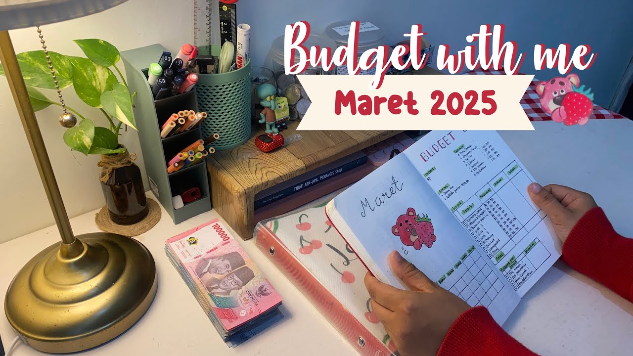 BUDGETING MARET 2025 | CARAKU MENGATUR KEUANGAN RUMAH TANGGA | MUSLIMAH MOM