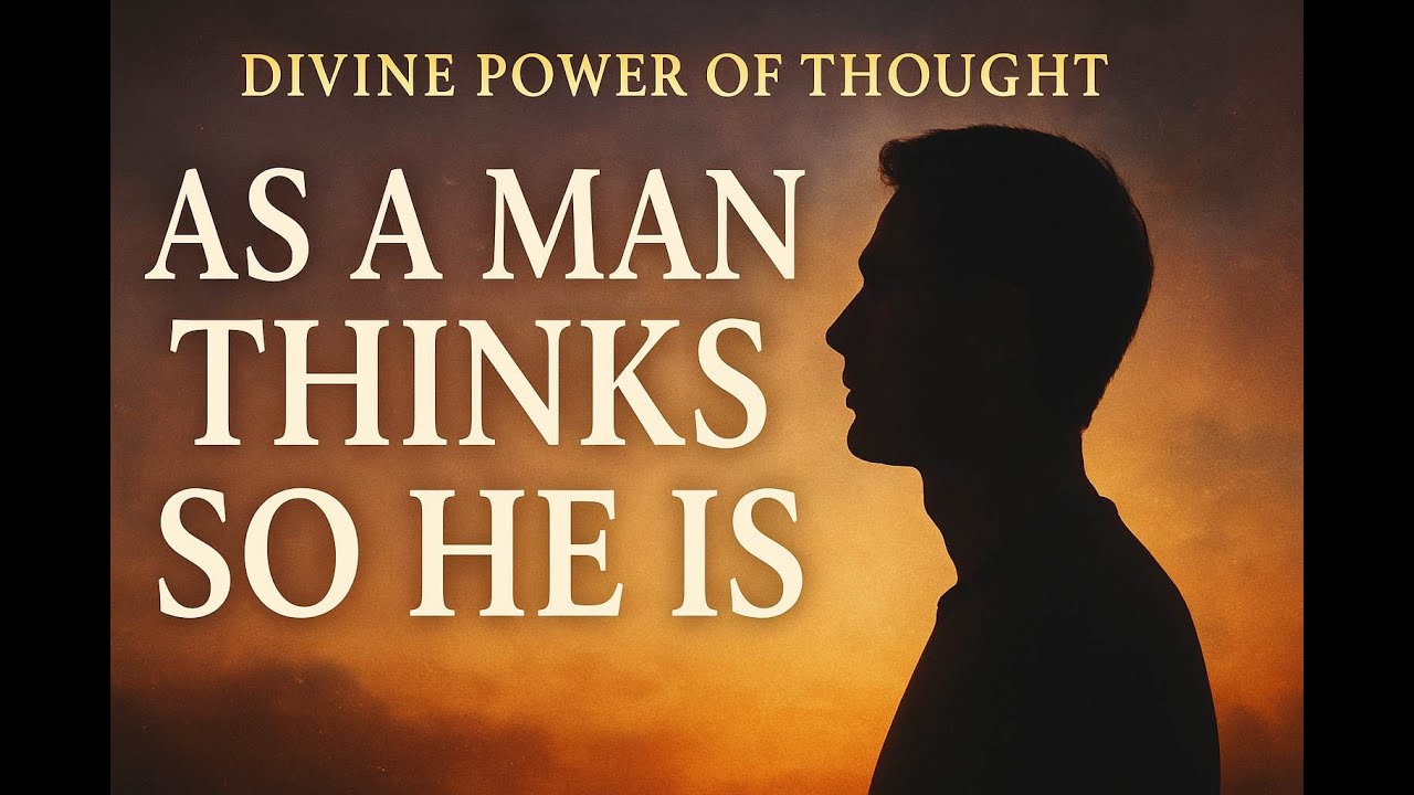 As a man thinks so He is / The power of your thoughts
