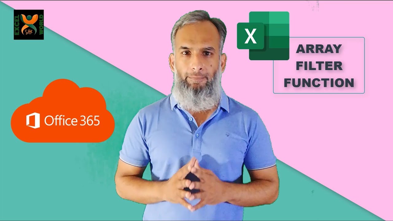 Filter Function for Office 365 Excel | Single Criteria | Array | SHKExcelWorld
