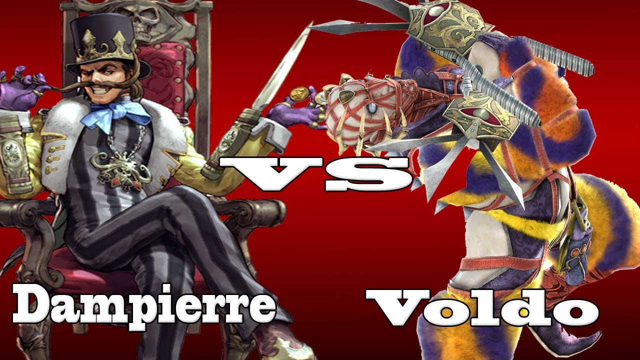 Soul Calibur V: Ranked Online - Dampierre (me) vs Voldo [HD] [720p]