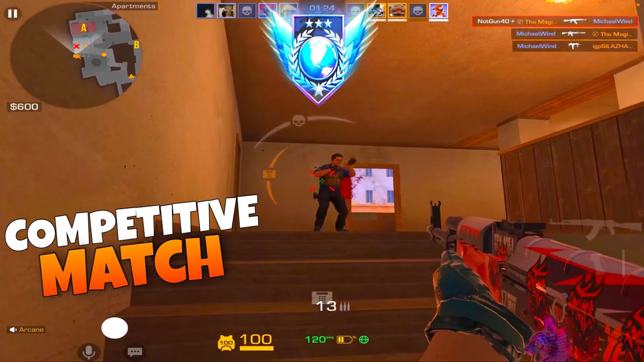 STANDOFF 2 | Competitive Match Gameplay 🥳😱🔥 | iPad Pro 2021