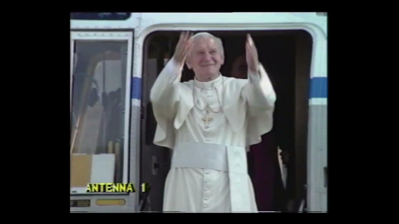 Papa Giovanni Paolo II a Carpi il 3 giugno 1988