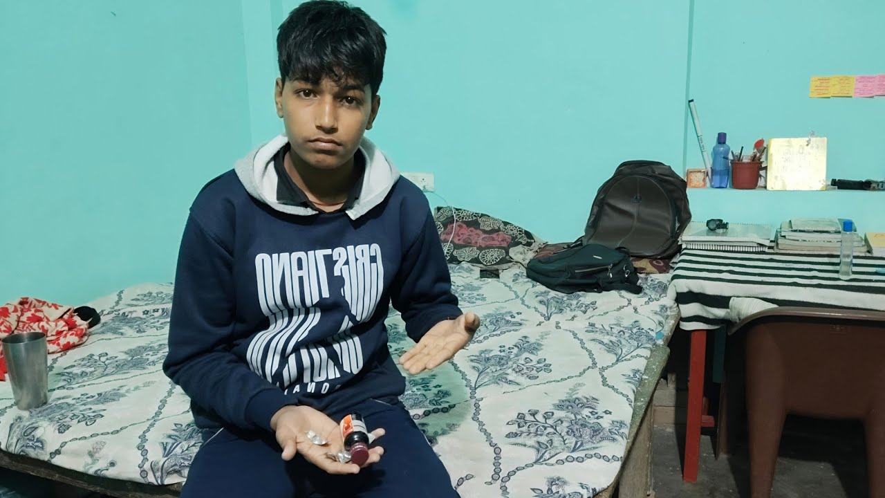 इतनी सारी दवाईयां खानी पड़ी।🤮🤢