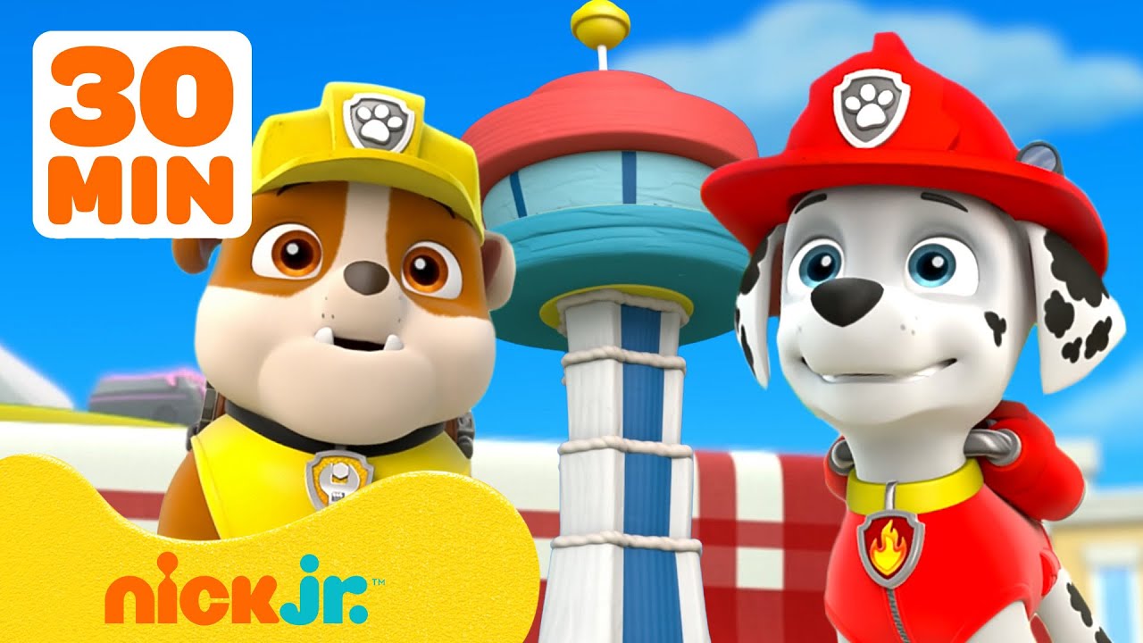 PAW Patrol Avventure Golose e Salvataggi! 🎂 | 30 Minuti | Nick Jr. Italia