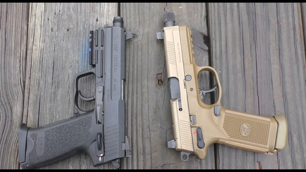 FNX-45 Tactical vs HK USP 45 Tactical