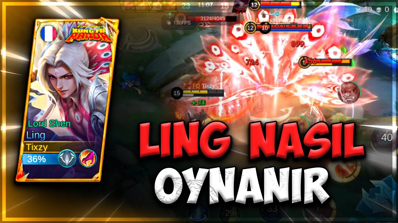 LİNG NASIL OYNANIR ? | LİNG ÖĞRETİCİ - KOMBOLAR - BUİLD - HIZLI BIÇAK TOPLAMA | MOBİLE LEGENDS