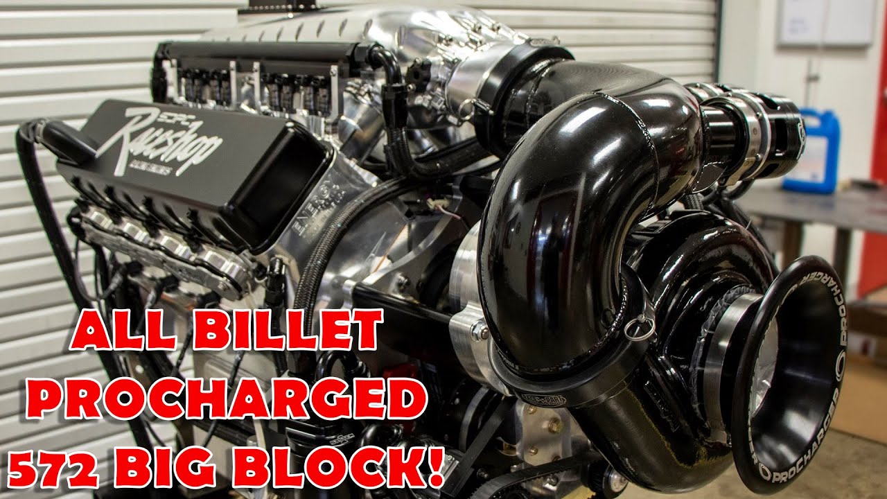 Dyno: Procharged Billet 572 Big Block