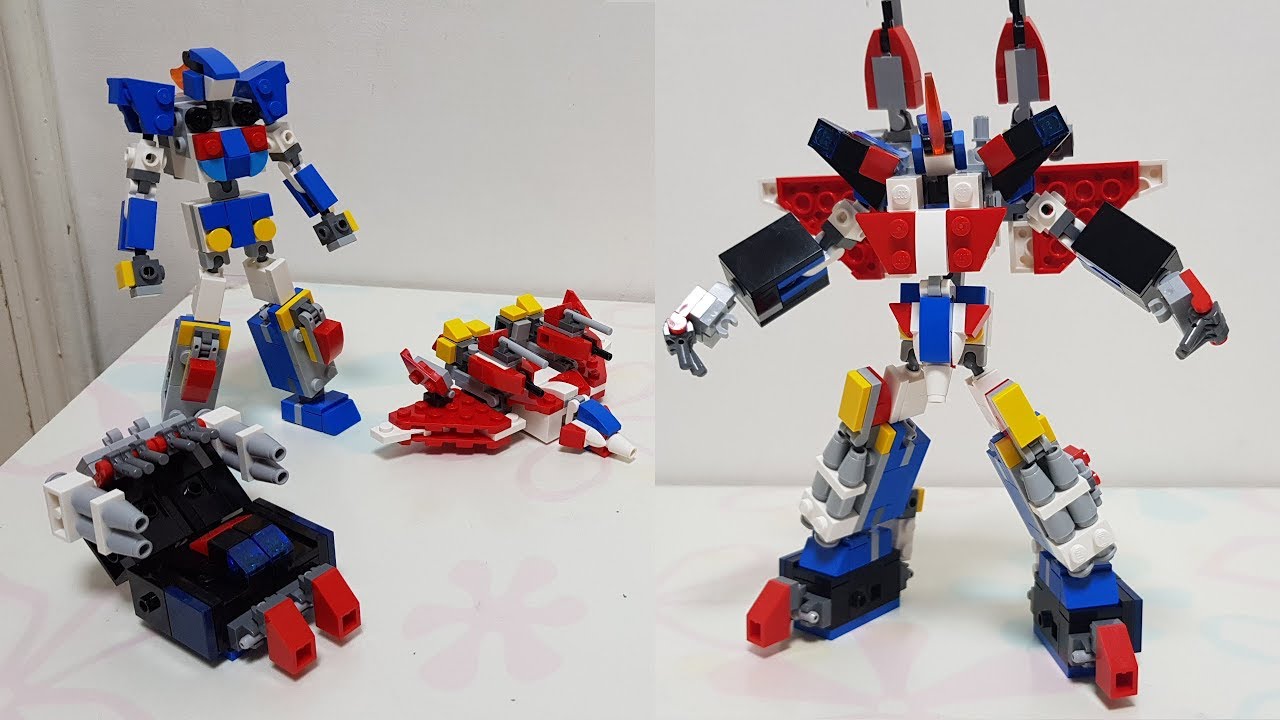 레고 오리지널 합체로봇 / レゴ オリジナル 合体ロボ / LEGO original combine robo