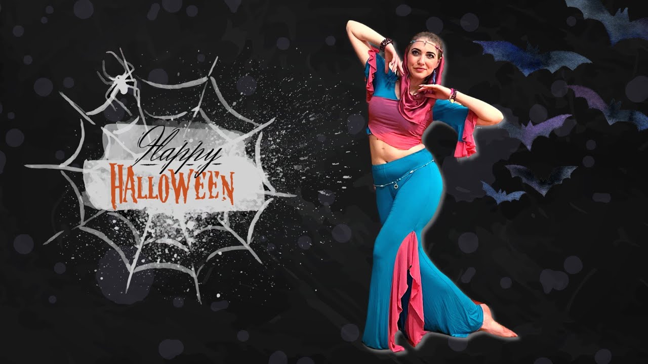 Csiszár Mari - Halloween bellydance-fusion choreo - Michael Jackson: Thriller - oud cover #halloween