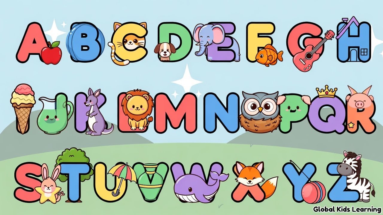 Learn ABC Alphabet Songs | Fun Phonics for Toddlers & Preschool Kids | Global Kids Learning