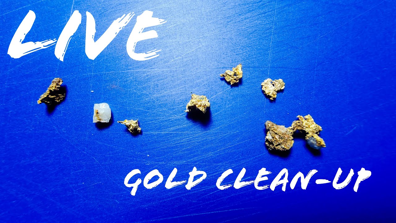 Using a MILLER TABLE to clean GOLD!