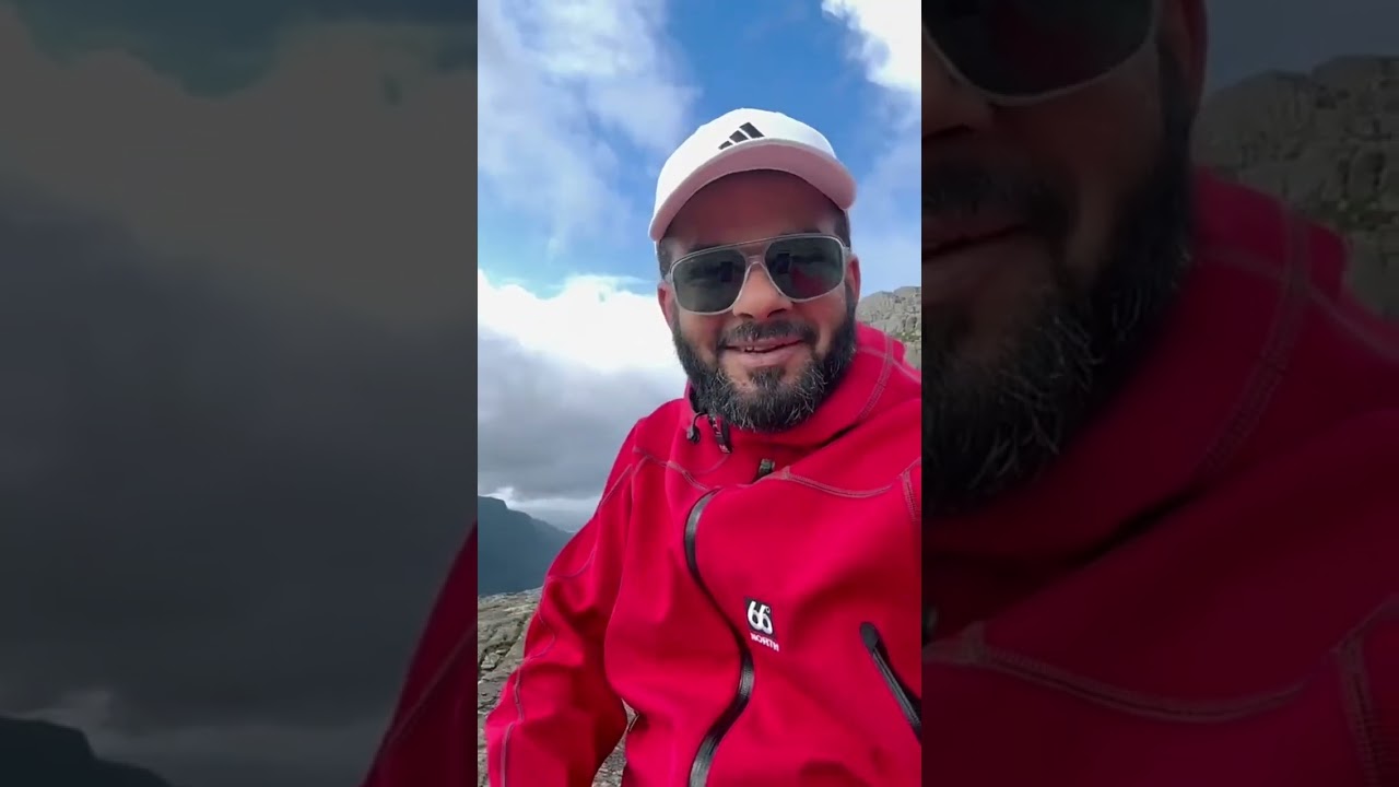 النرويج. من سنابات الرحال بدر العلي بالنرويج الجزء 3. صخرة المنبر