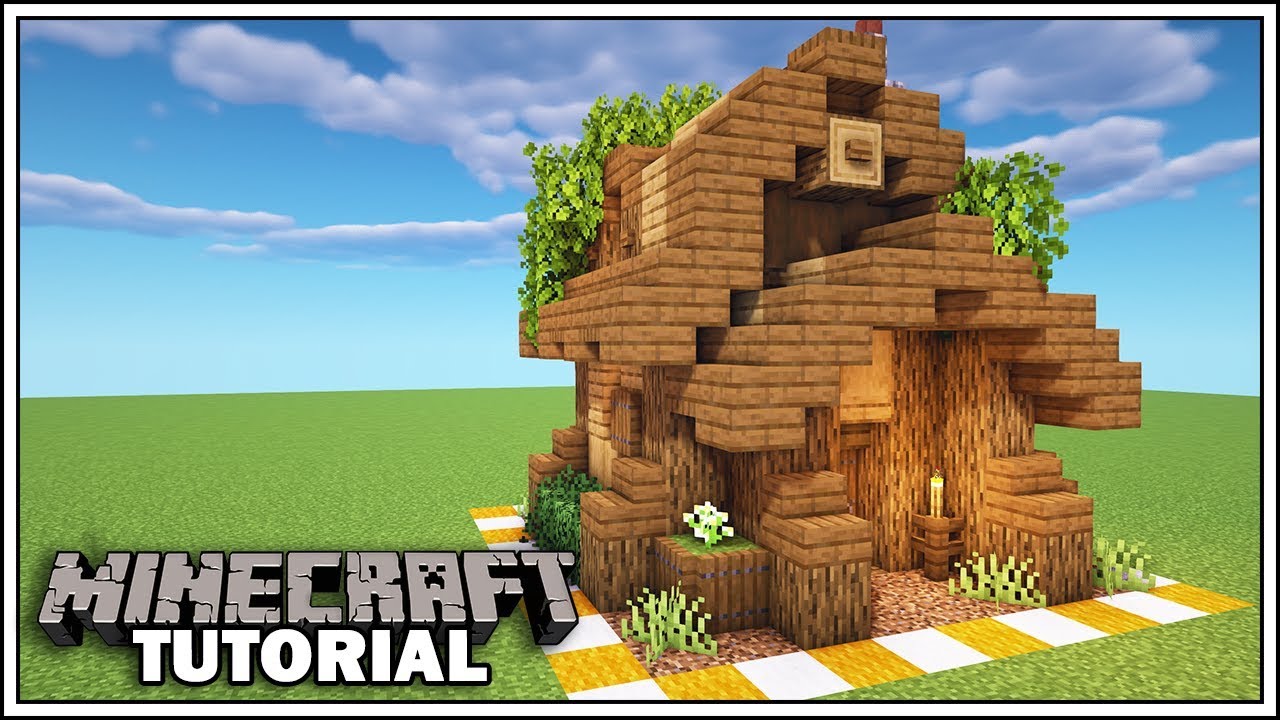 Обучающее руководство по строительству дома 8x8 в Minecraft [Как построить]