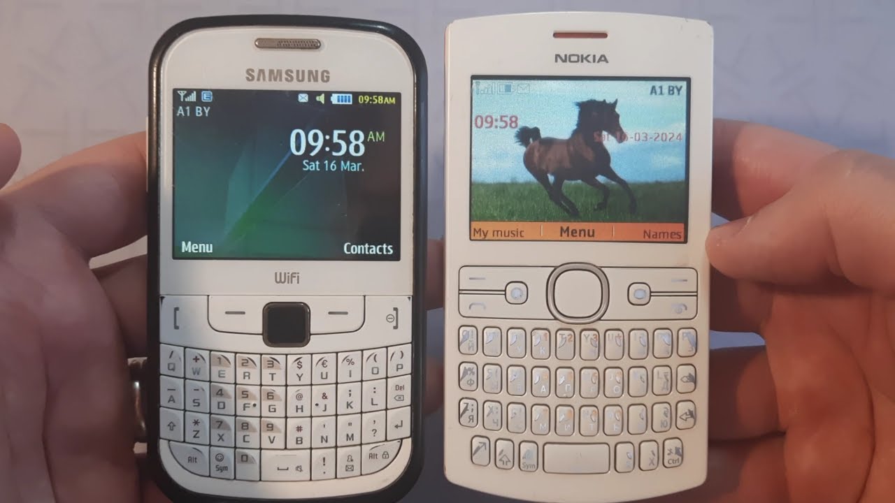 Incoming call & Outgoing call at the Same Time Samsung GT-S3350 + Nokia 205.1