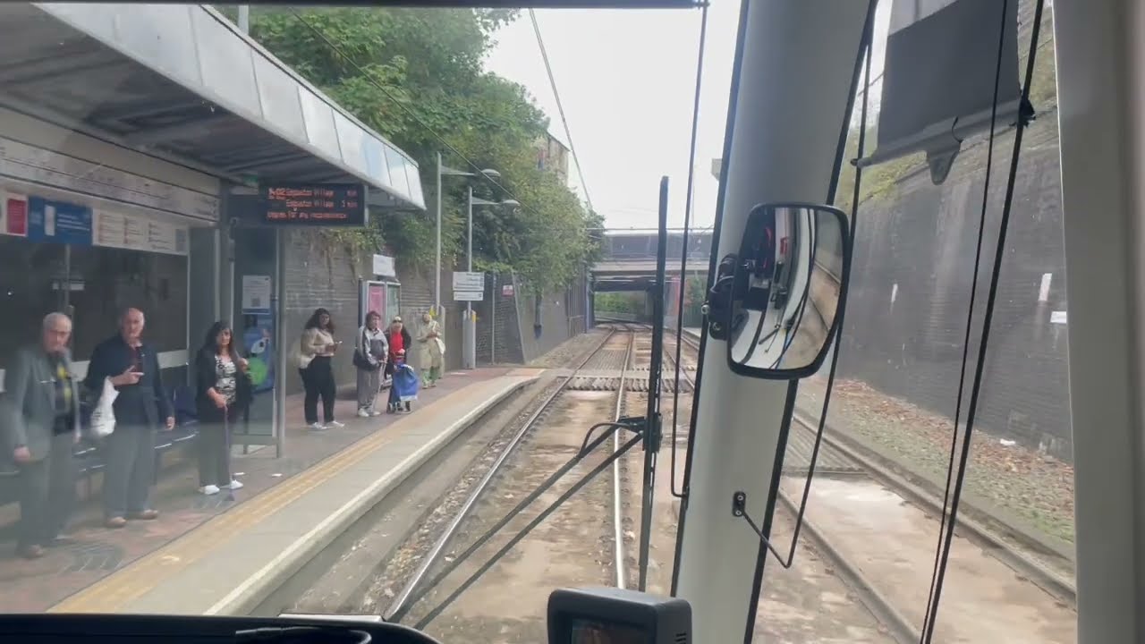 West Midlands Metro Friday 30th August 2024 Tram 33 Wolves to Edgbaston