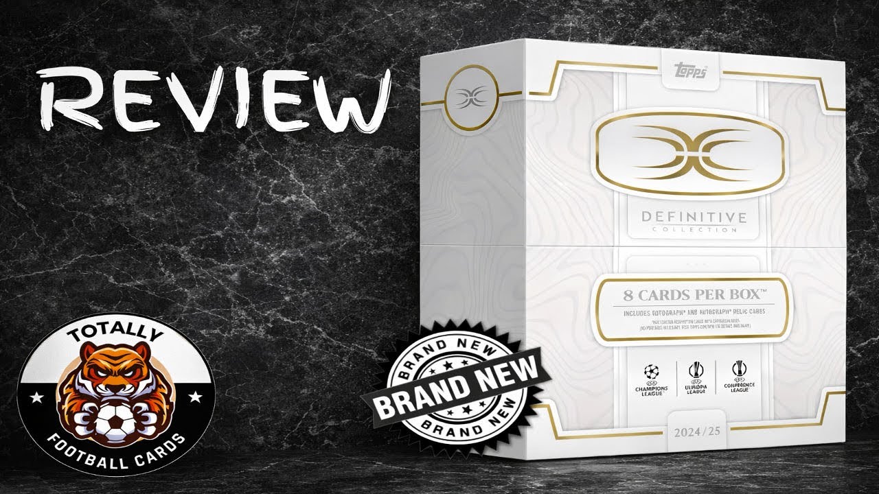 Topps Definitive UCC 24/25 Review - EVERYTHING YOU NEED TO KNOW!