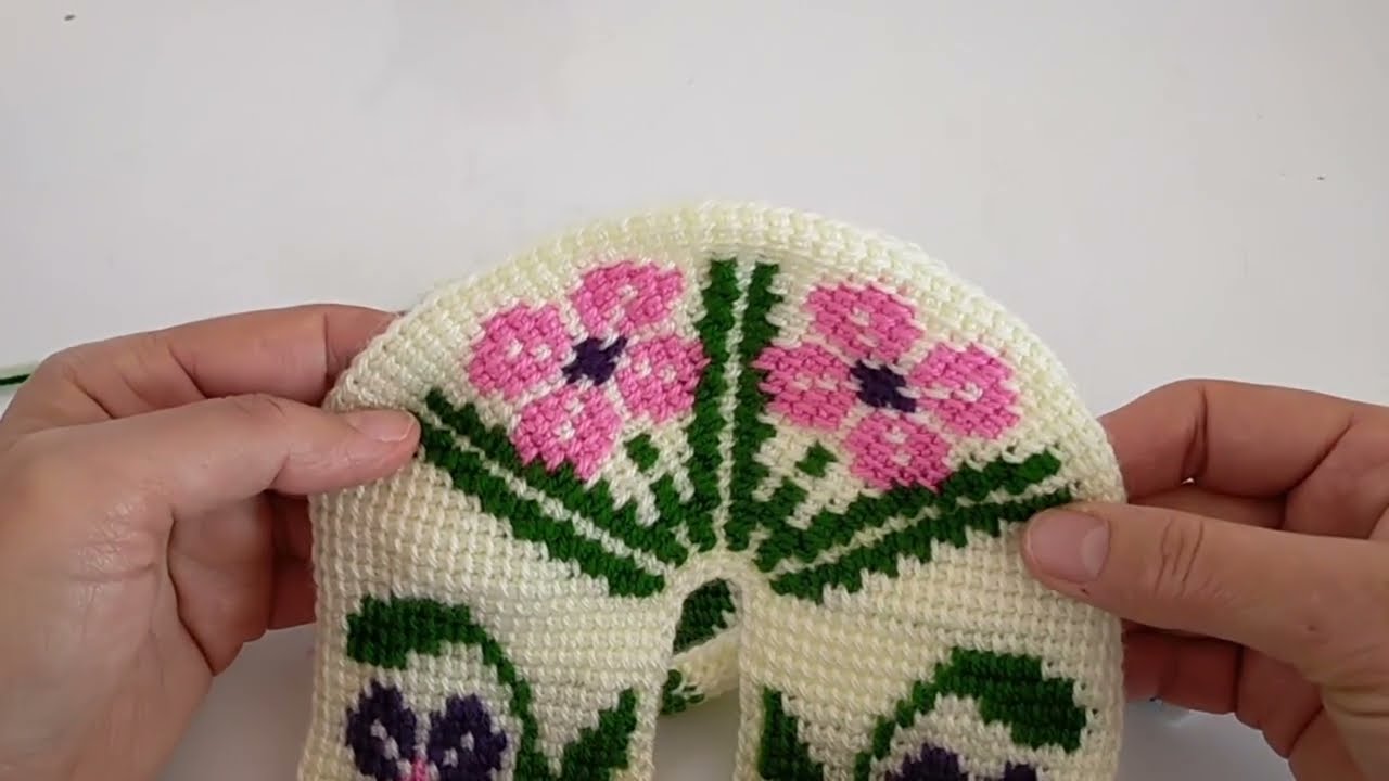 (2. video) Tunus patik Orta yapımı 🧶