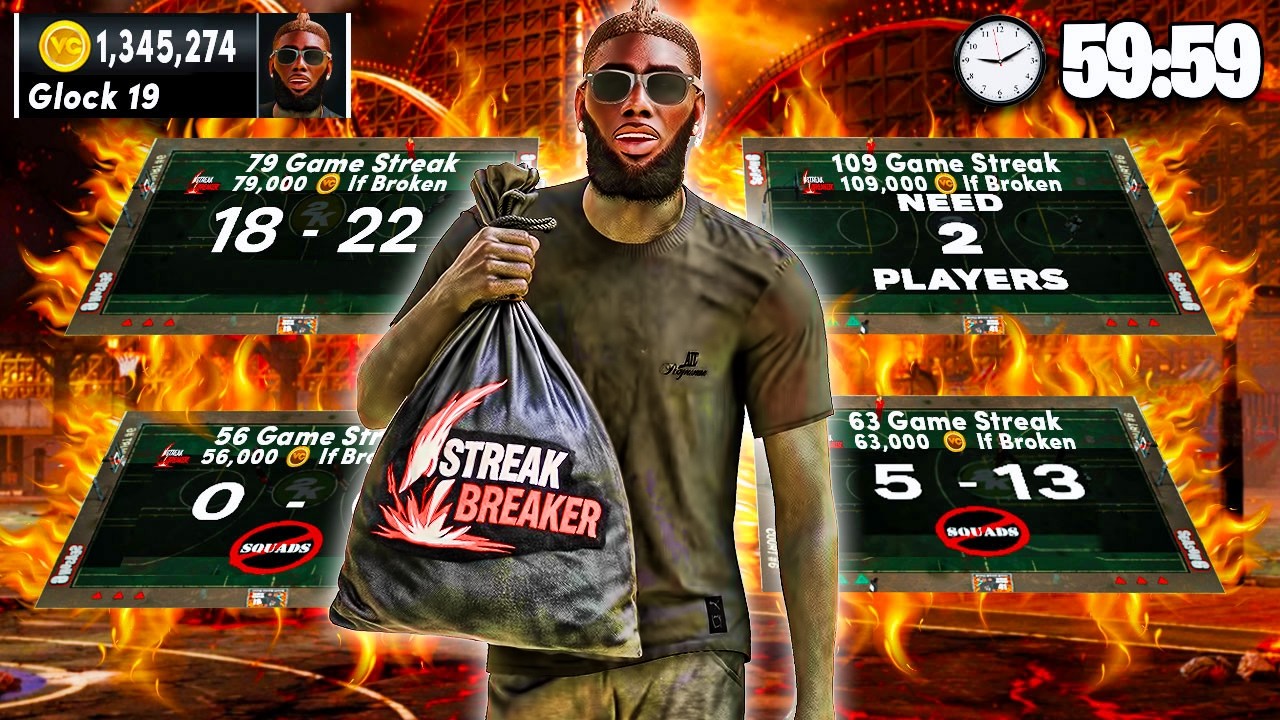1 HOUR OF STREAK HUNTING IN OLD TOWN ALL ISO...BEST ISO LOCK BUILD 2K26!