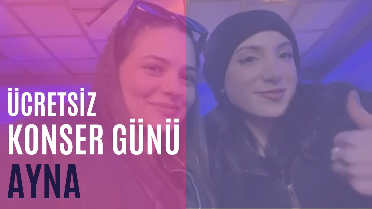 Ücretsiz Konser Günü Vlog/Ayna Konseri (İBB Çengelköy Kültür ve Yaşam Merkezi)