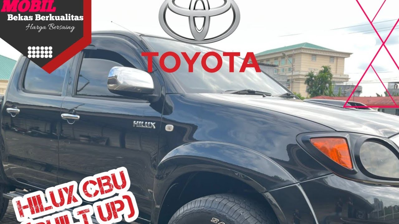 🔴HILUX CBU/BUILTUP 4X4 DOUBLE CABIN MT ‼️|| HILUX 3000CC TORSI BESAR TENAGA 🦏!!!