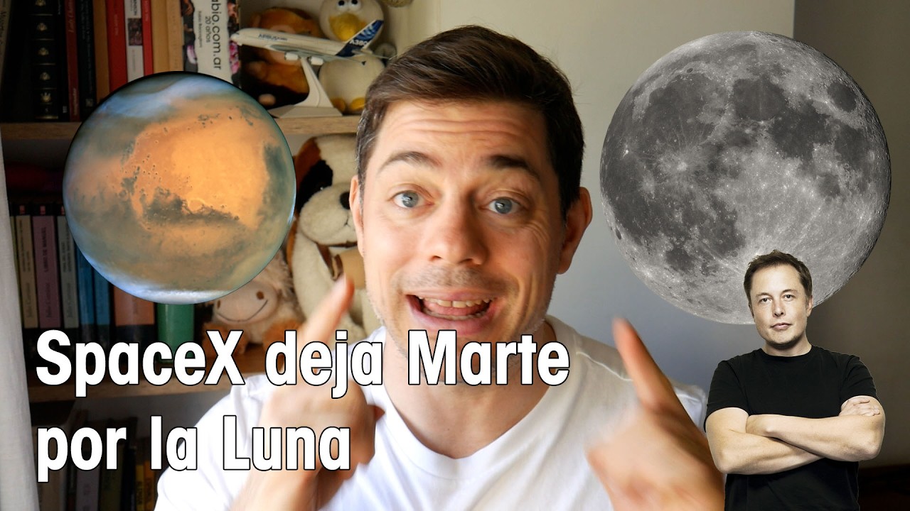 SpaceRant - Elon Musk cambia de rumbo, ahora va por la Luna