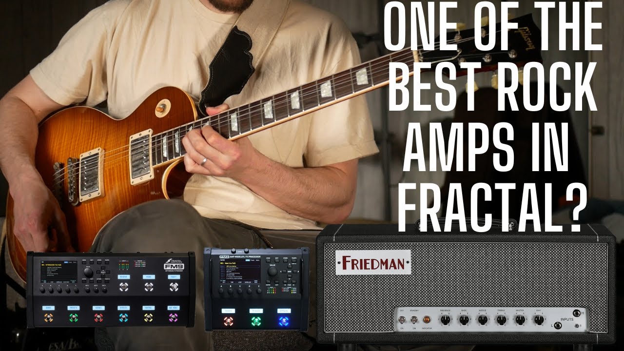 Один из лучших рок-усилителей в Fractal — Friedman Dirty Shirley