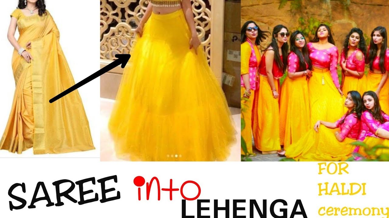 DIY: How to Make Lehenga लेहंगा in 10 minutes